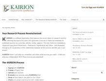 Tablet Screenshot of kairion.net